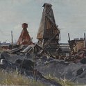 Kofri Korovesky factory (befor Pitolovsky)  1949 oil on canvas 46x58